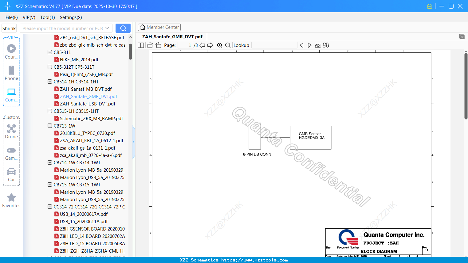 Laptop ACER ZAH_Santafe_GMR_DVT